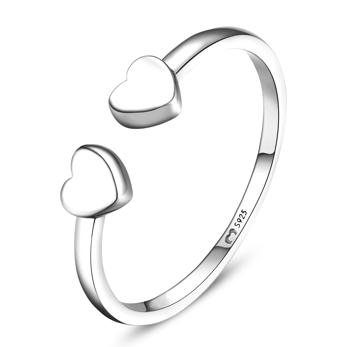 Anello Doppio Cuore - Chiara Jewels