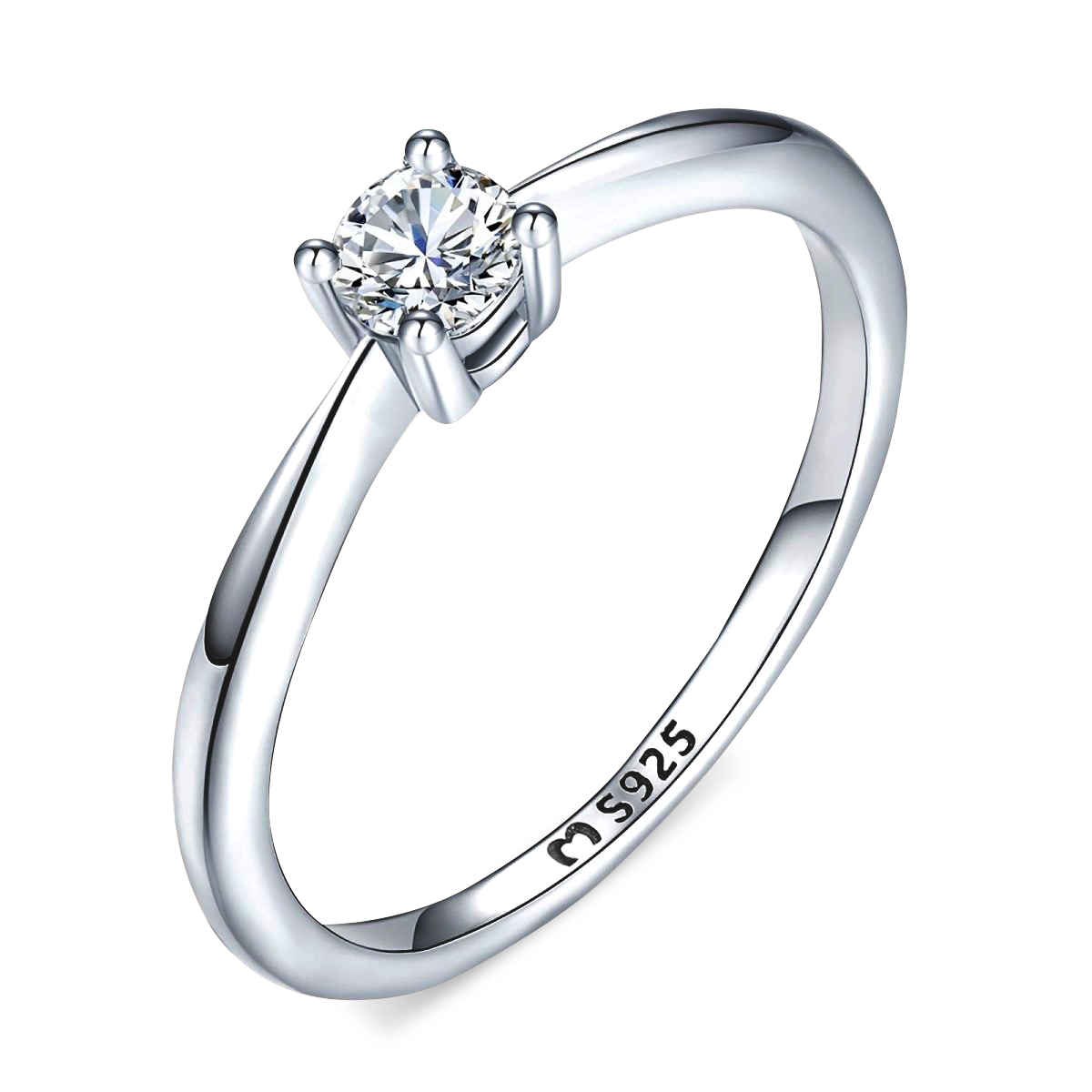 Anello Zirconia Solitaria - Chiara Jewels