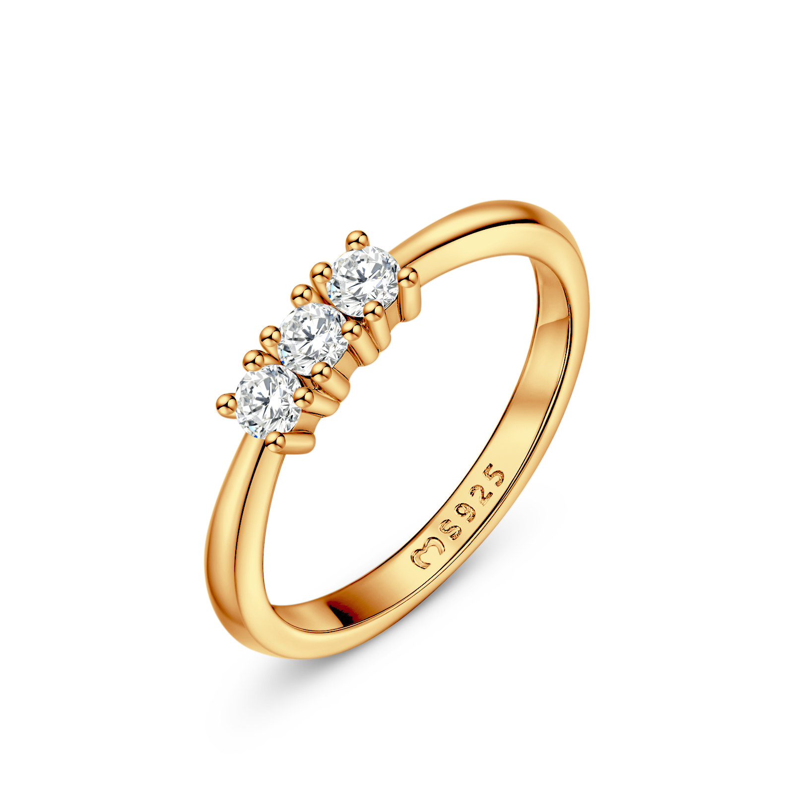 Anello I Tre Luminosi - Chiara Jewels