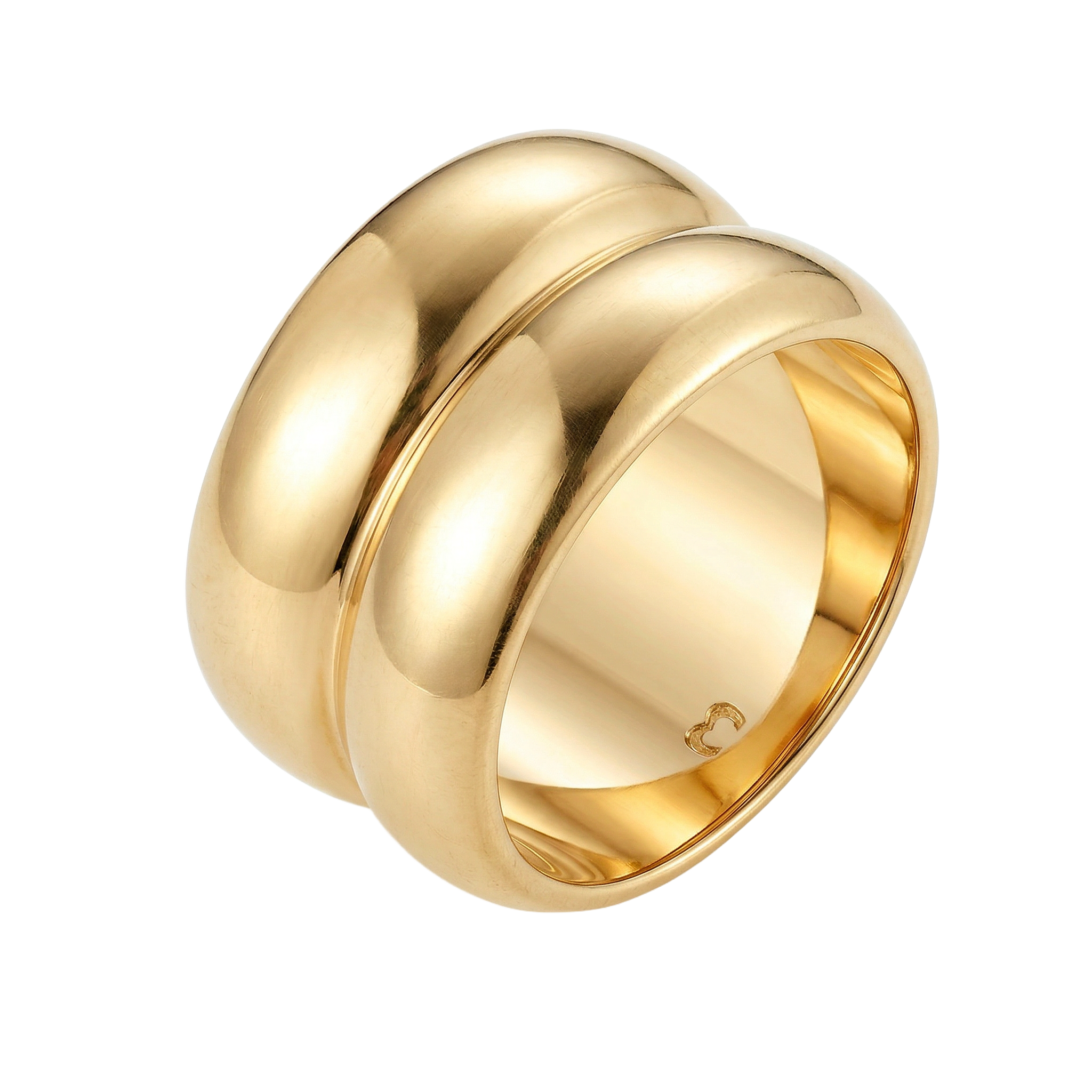 Anello Doppio Rilievo Spessore