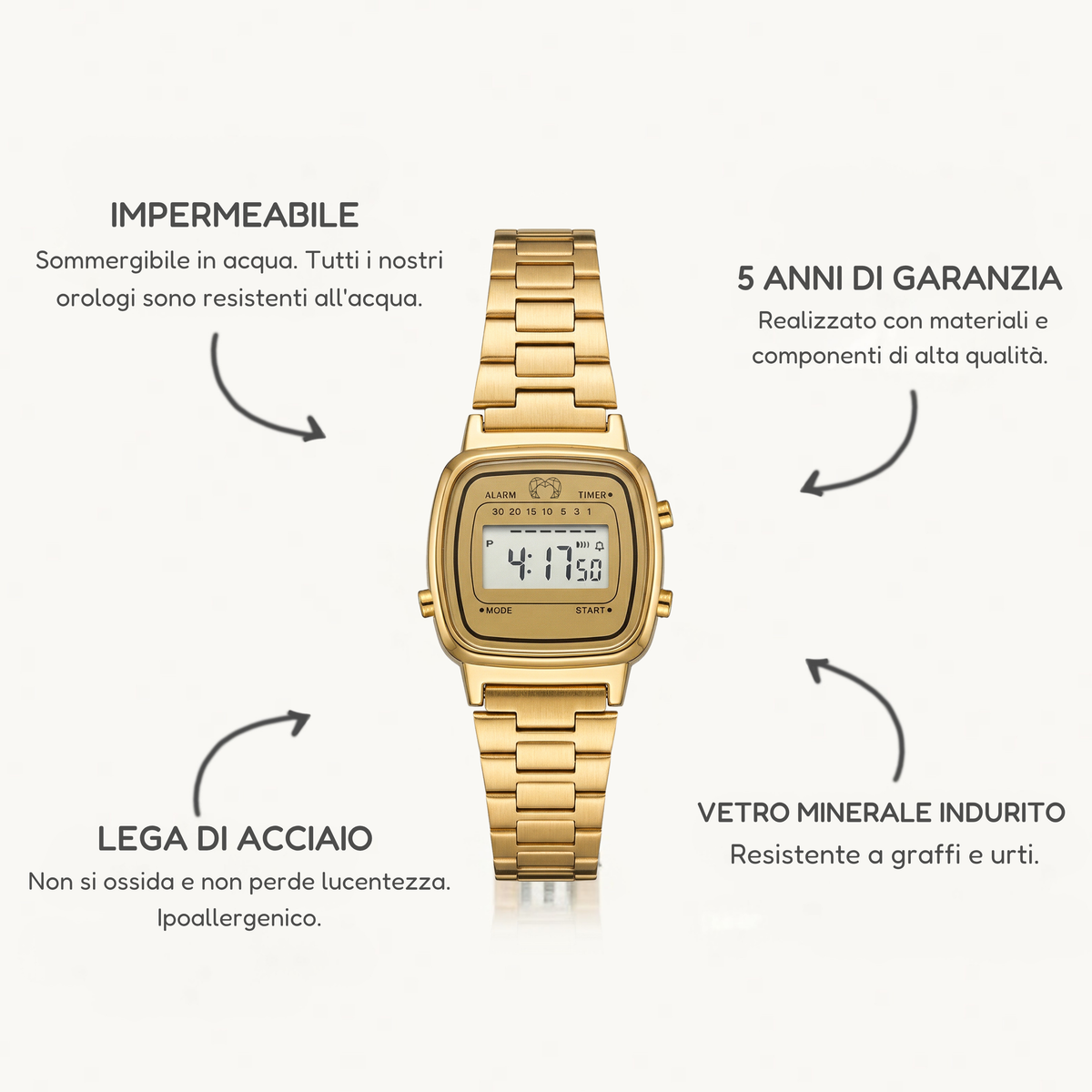 Orologio Vintage Mini - GoldPassion