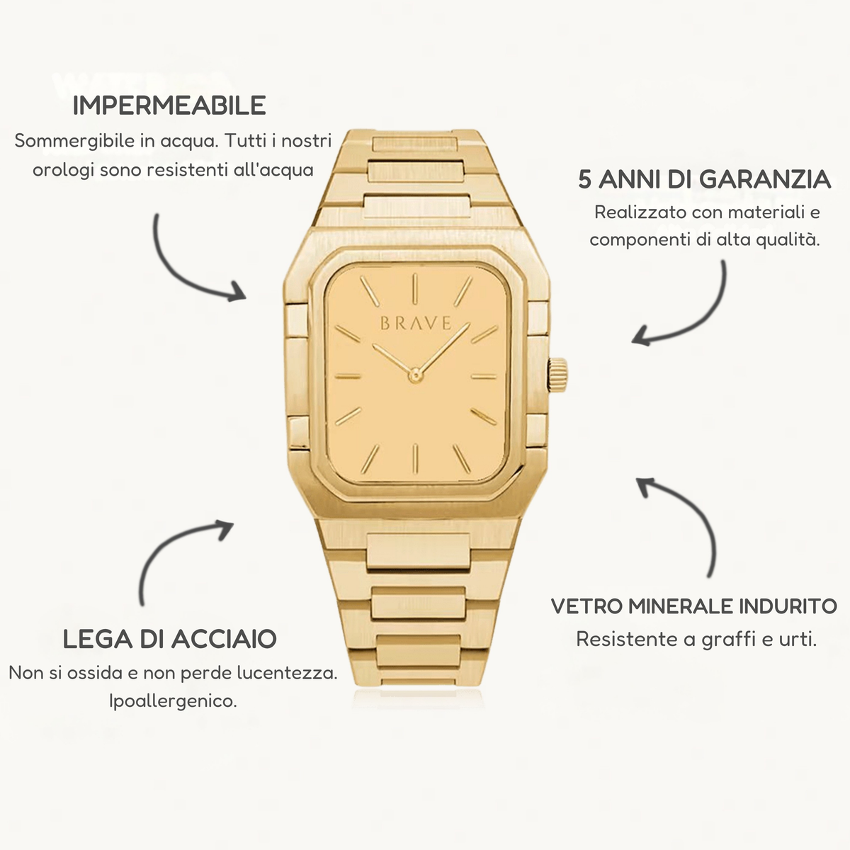 Orologio ~ Brando BRAVE - GoldPassion