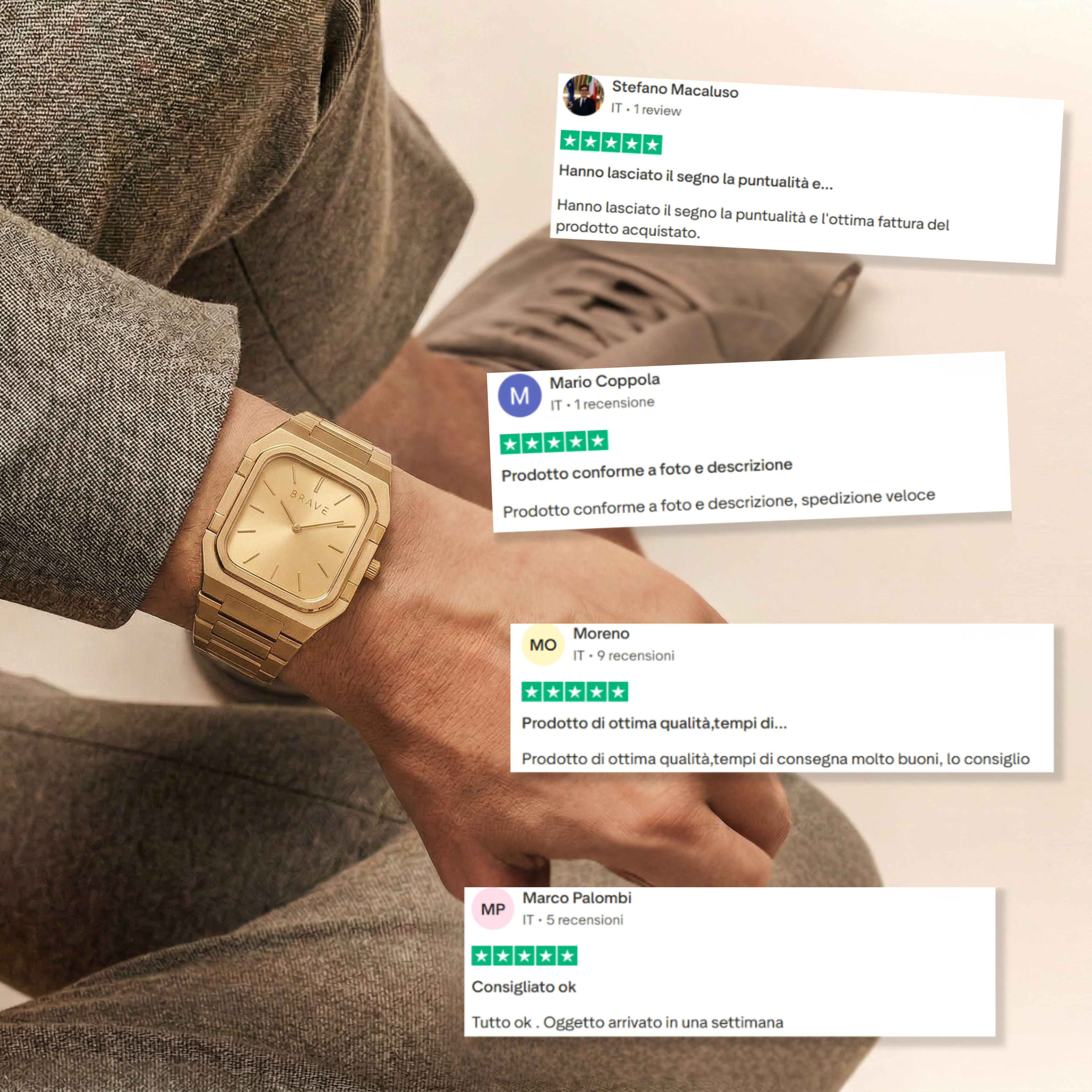 Orologio ~ Brando BRAVE - GoldPassion