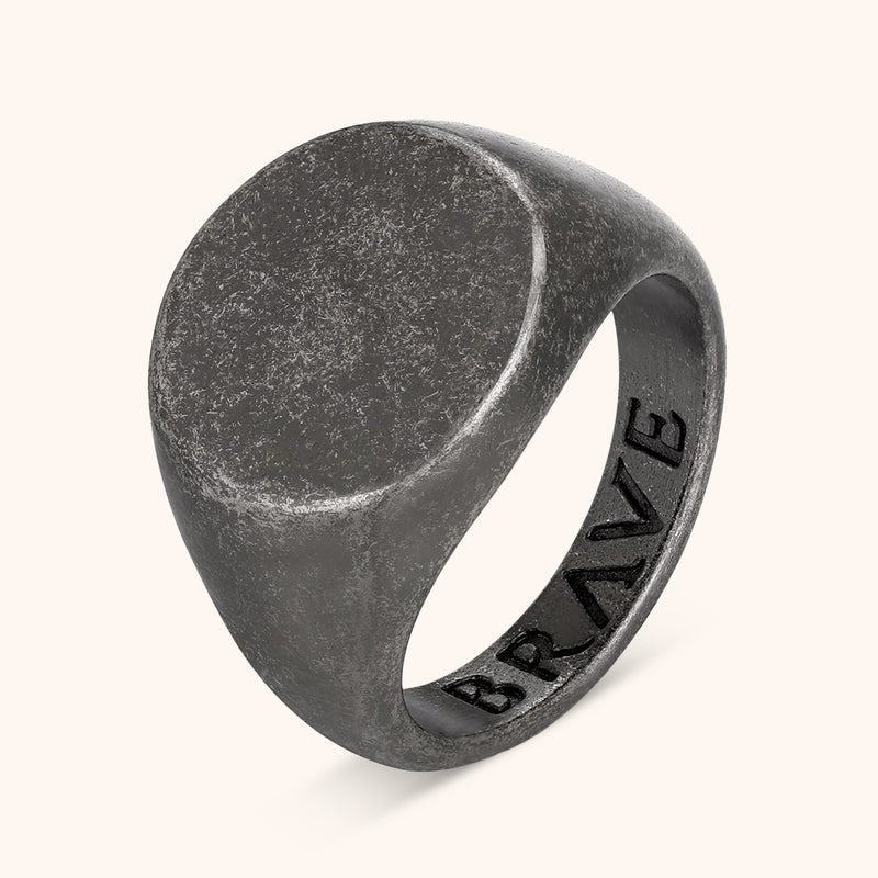 Anello Uomo BRAVE Ombra - Chiara Jewels