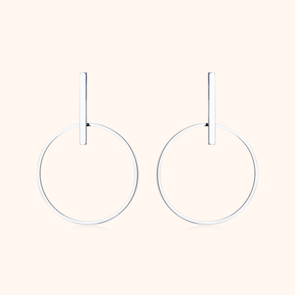 Orecchini Cerchi Minimalisti - Chiara Jewels