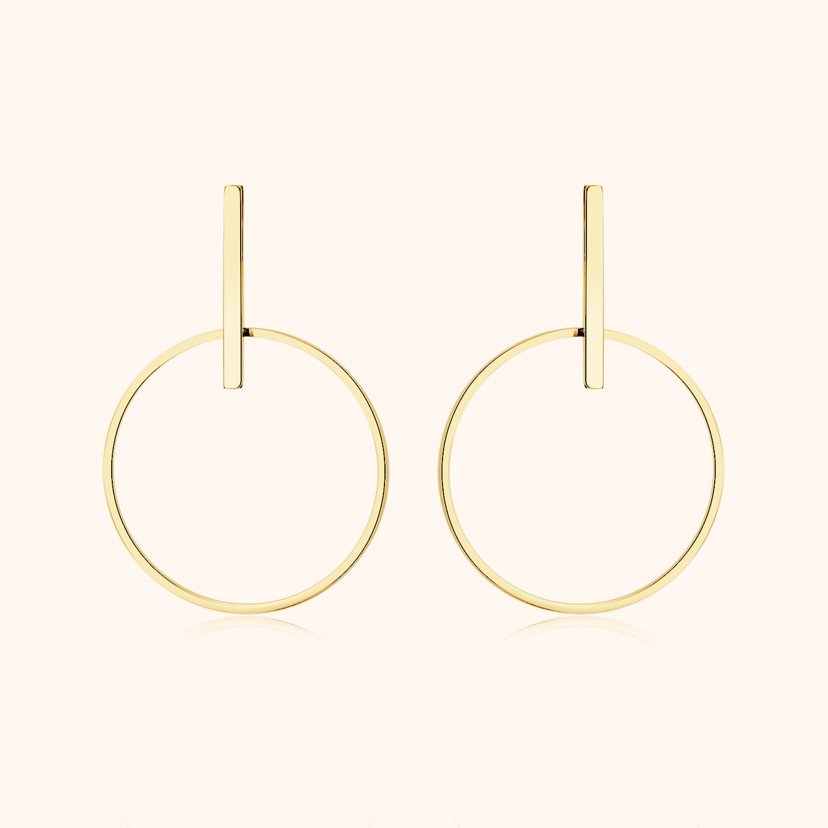 Orecchini Cerchi Minimalisti - Chiara Jewels
