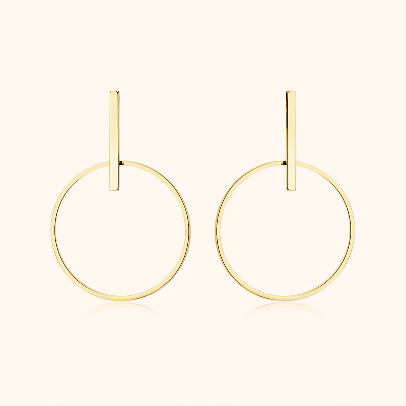 Orecchini Cerchi Minimalisti - Chiara Jewels