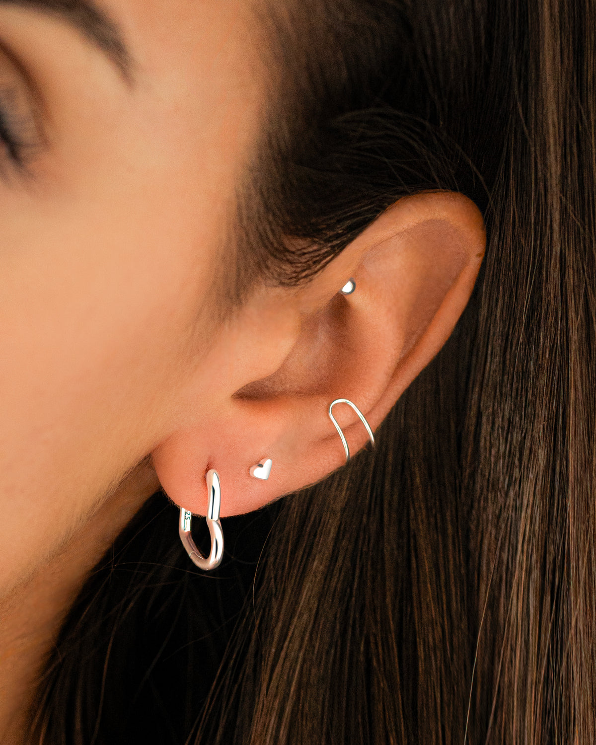 Orecchini Ear Cuff - U - Chiara Jewels