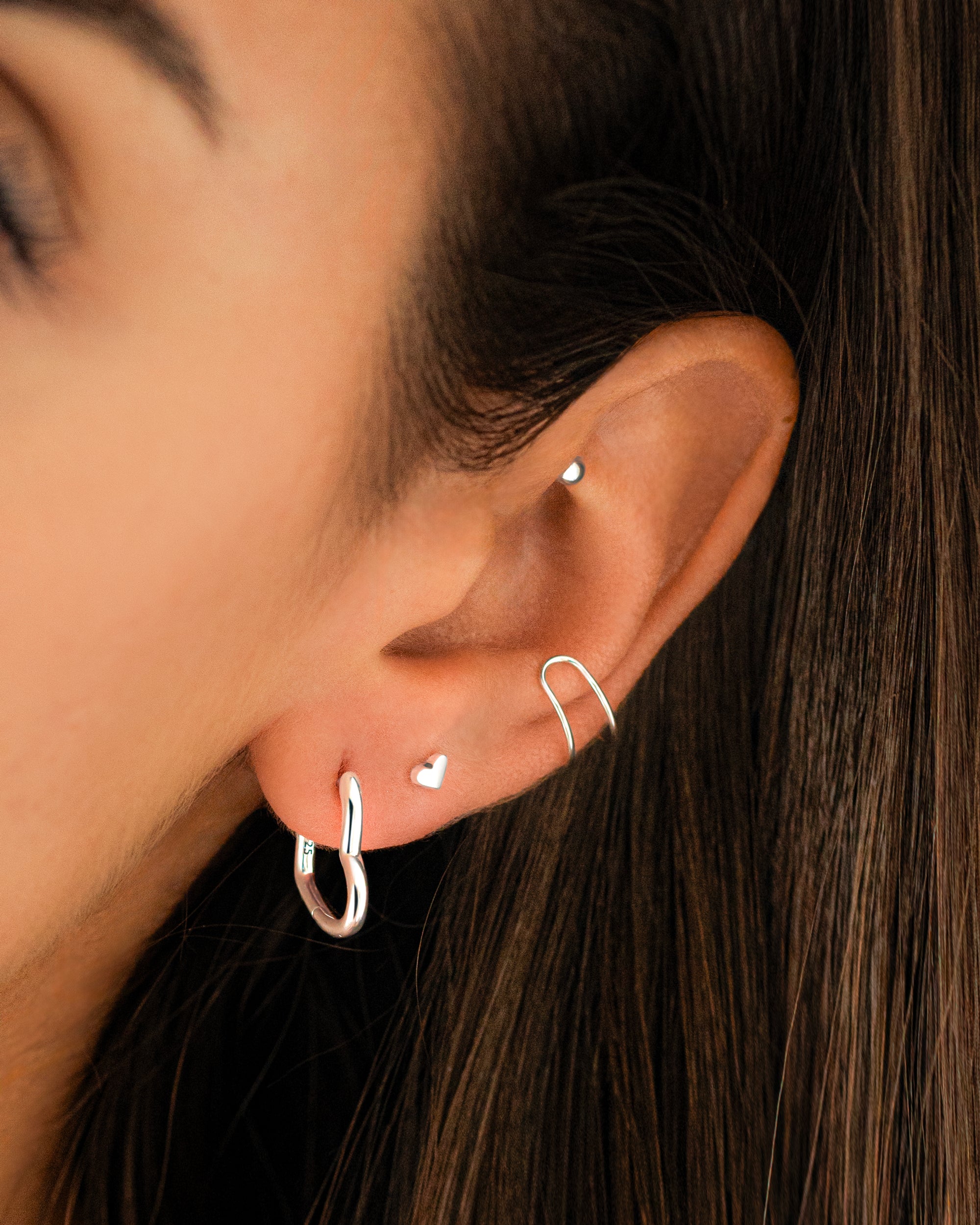 Orecchini Ear Cuff - U - Chiara Jewels
