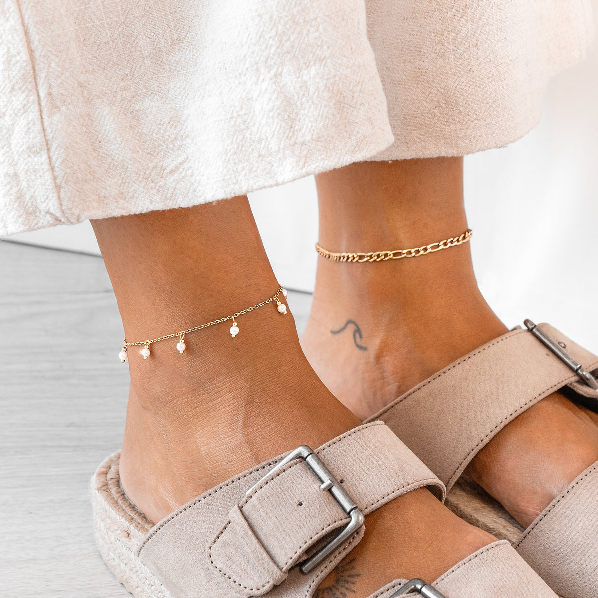 Cavigliera Perla D'Alba - Chiara Jewels
