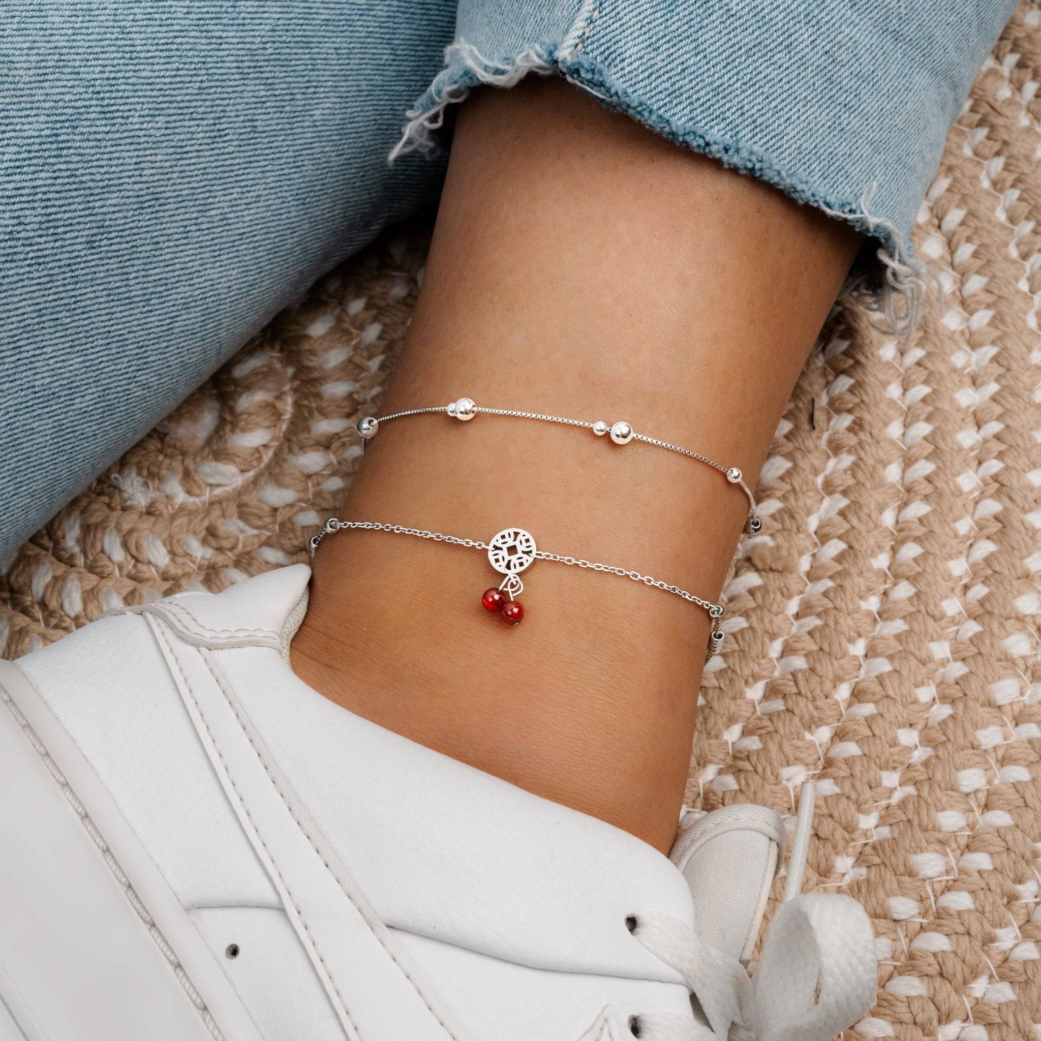 Cavigliera Ciliegia - Chiara Jewels