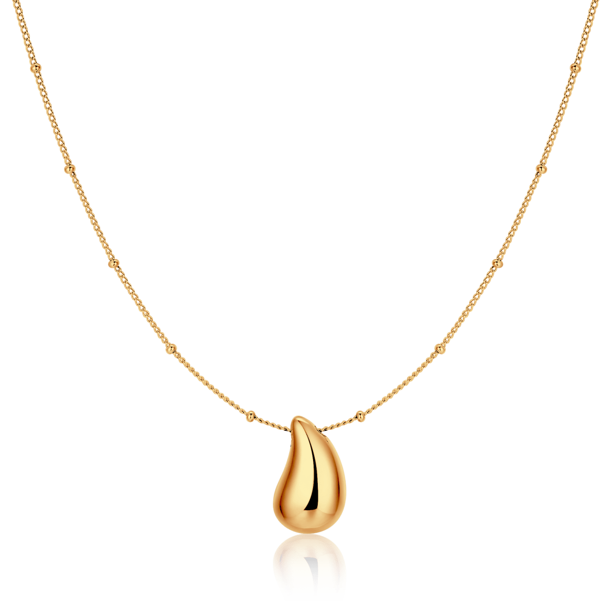 Collana Goccia Levigata