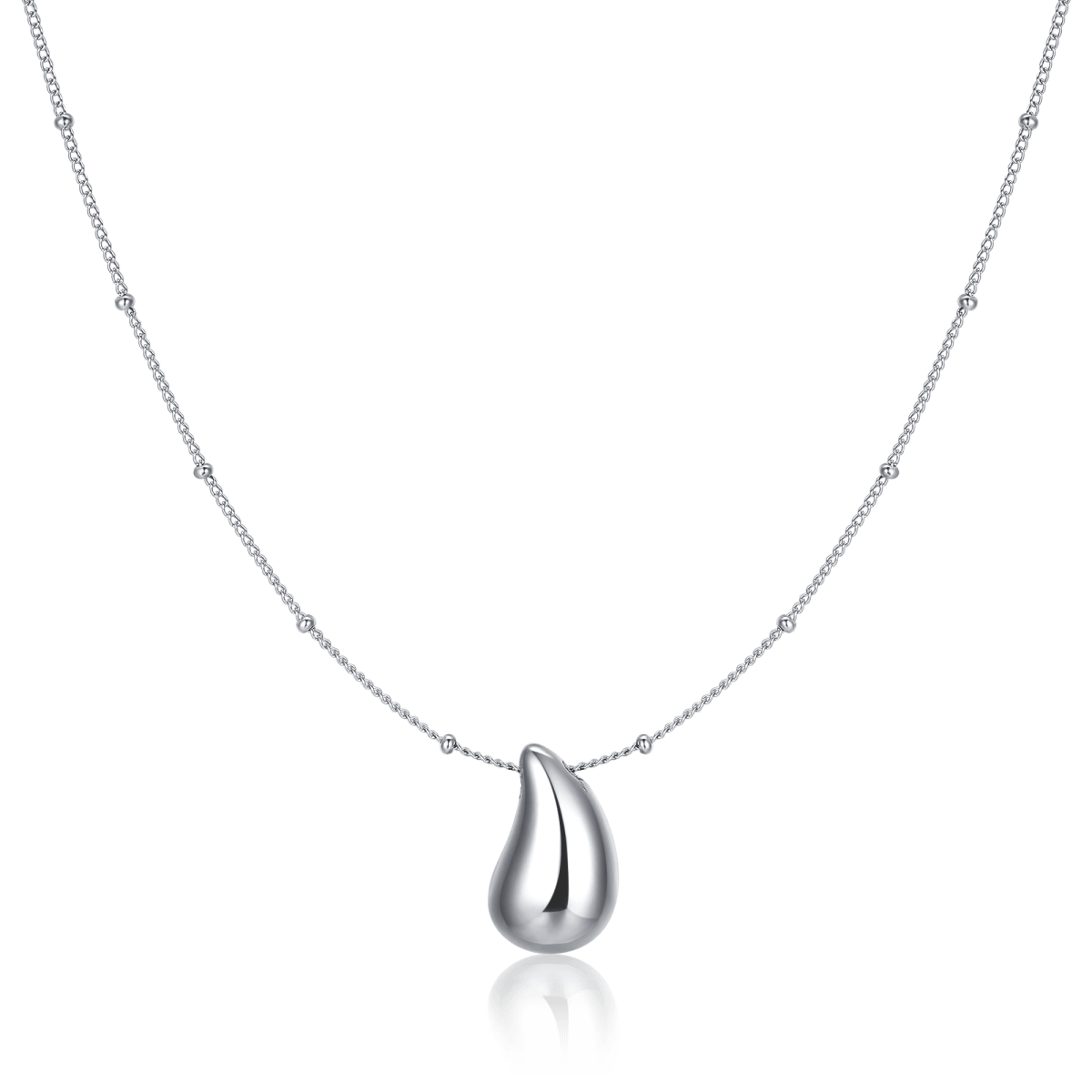 Collana Goccia Levigata