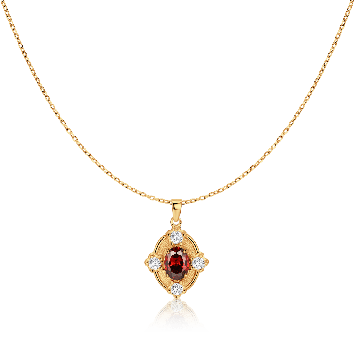 Collana Granate