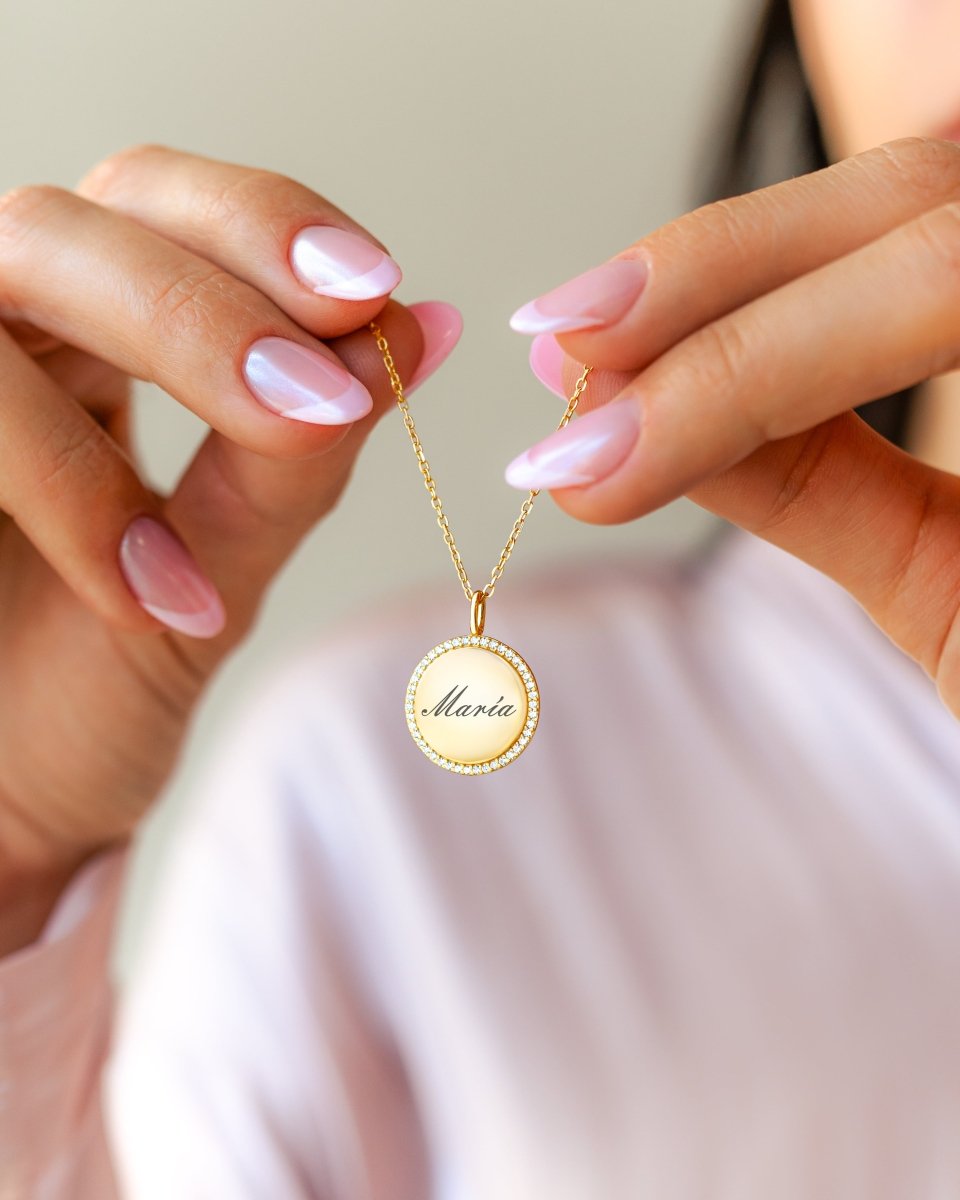 Collana Medaglione - Personalizzabile - Chiara Jewels