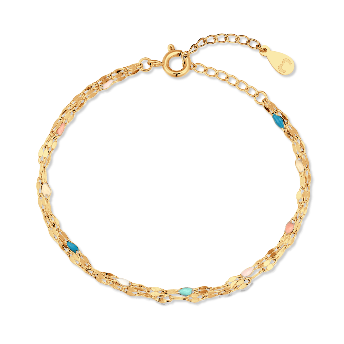 Bracciale Perline Colorate