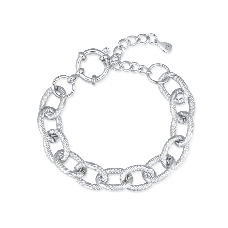 Bracciale Maglia Treccia