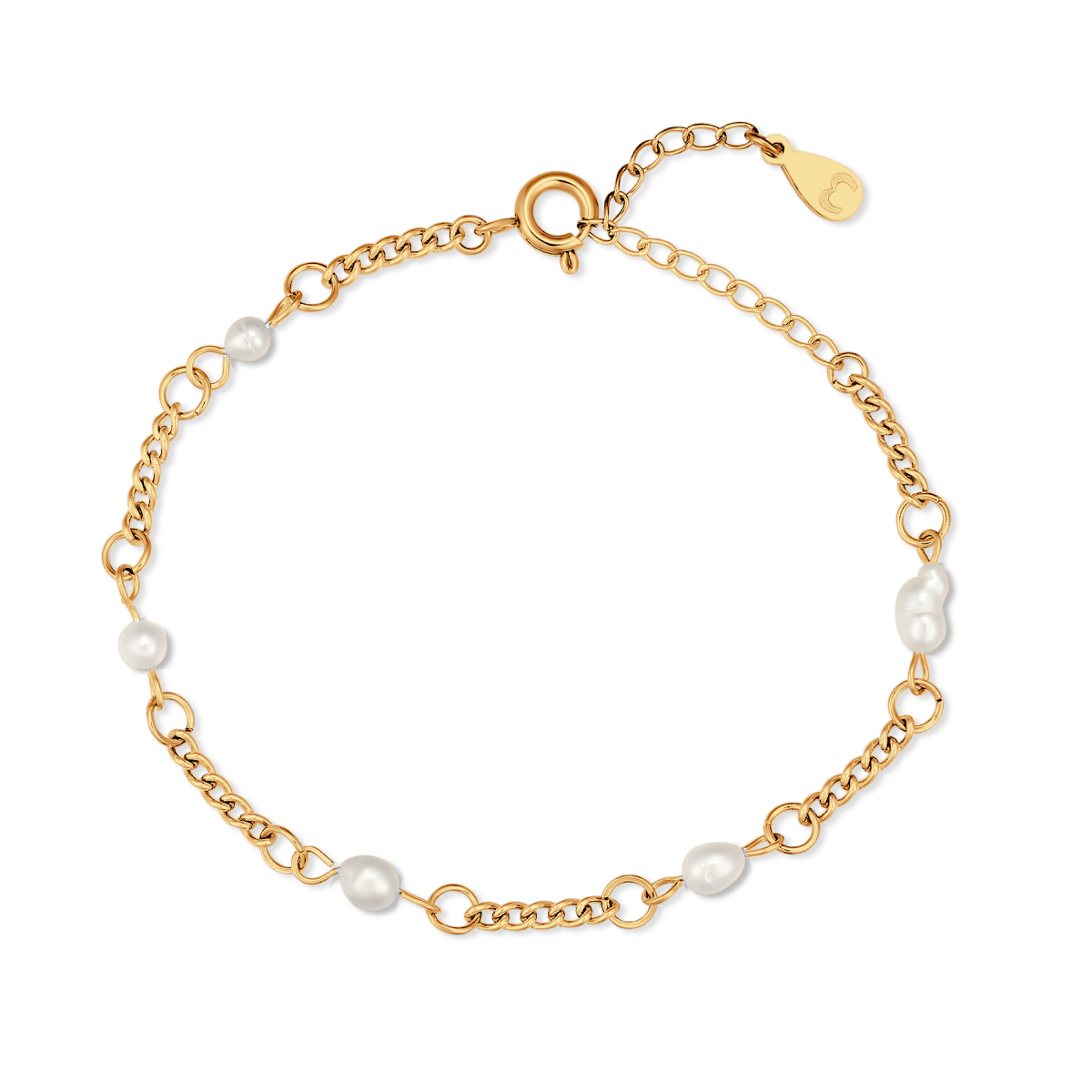 Bracciale Piccole Perle Bianche