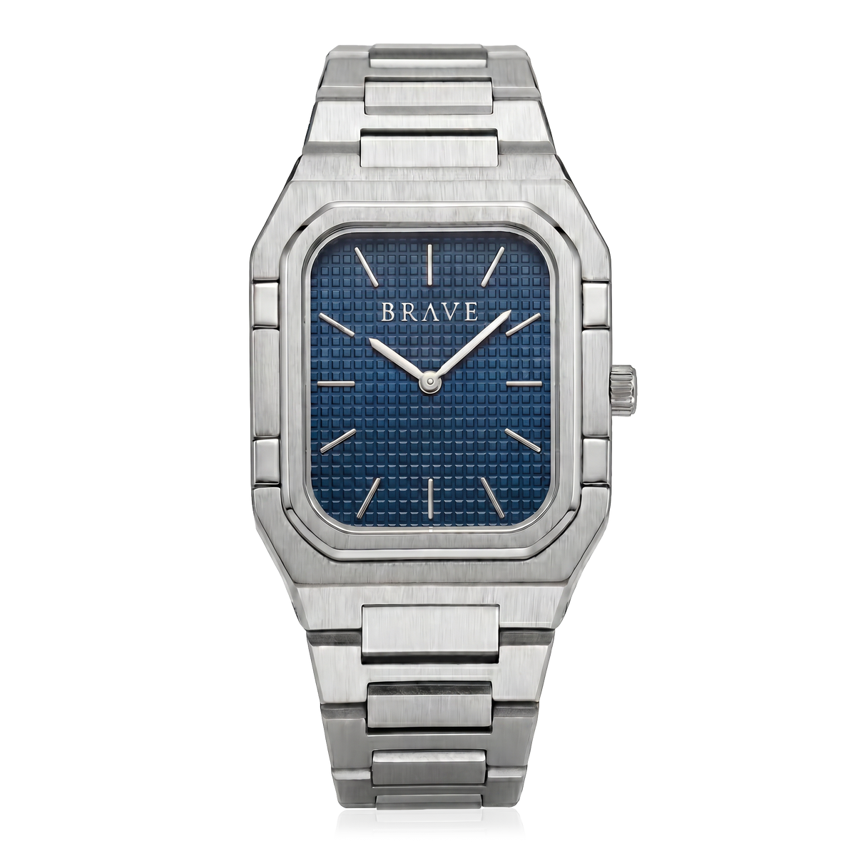 Orologio ~ Brando BRAVE - Argento-Blu Navy