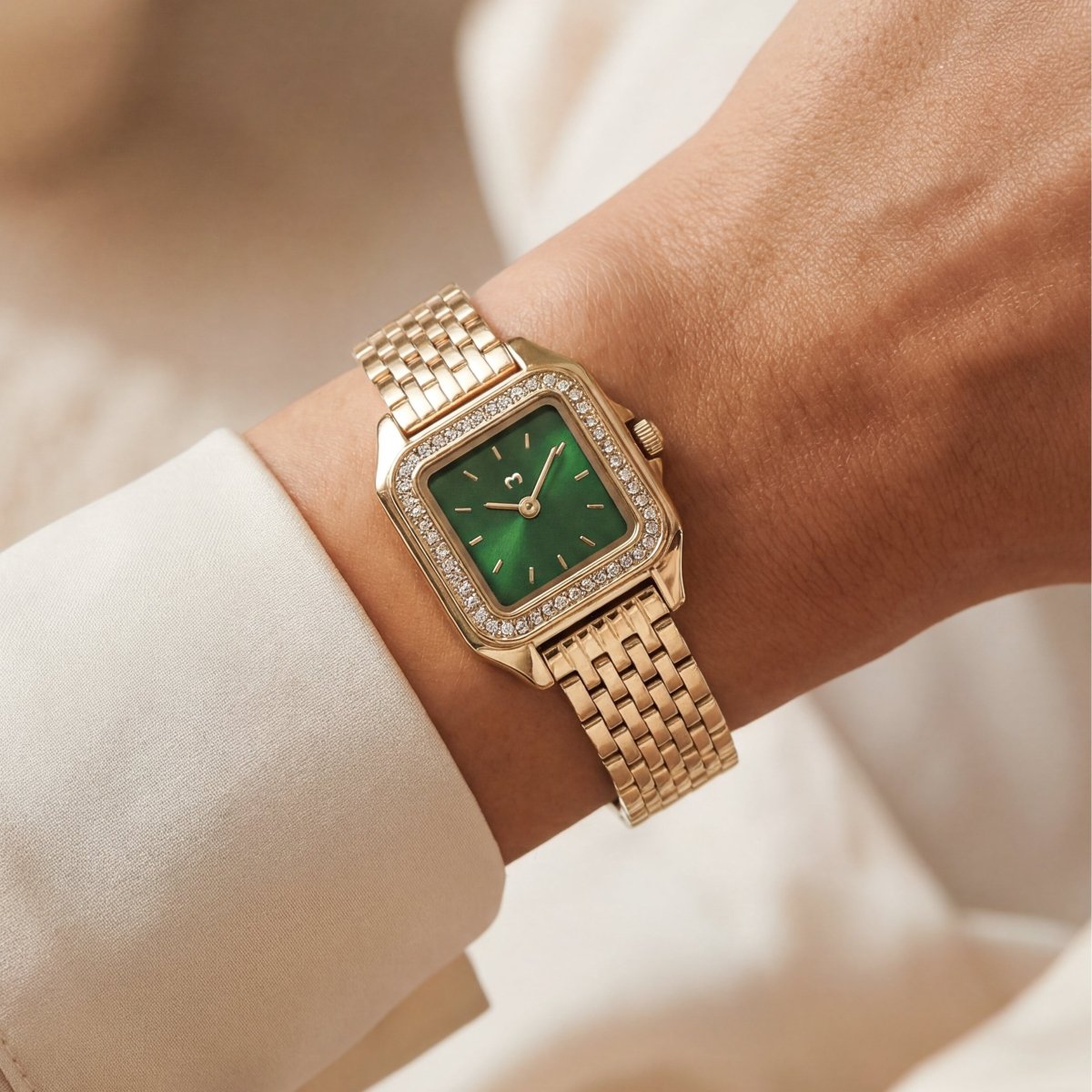 Orologio ~ Hampton Lux Oro-Verde