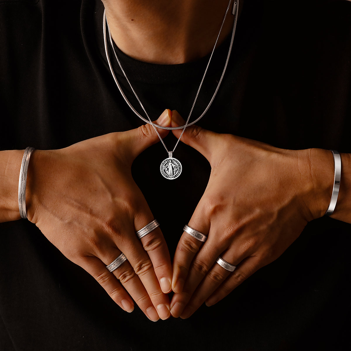 Anello Uomo BRAVE Fumo - Chiara Jewels