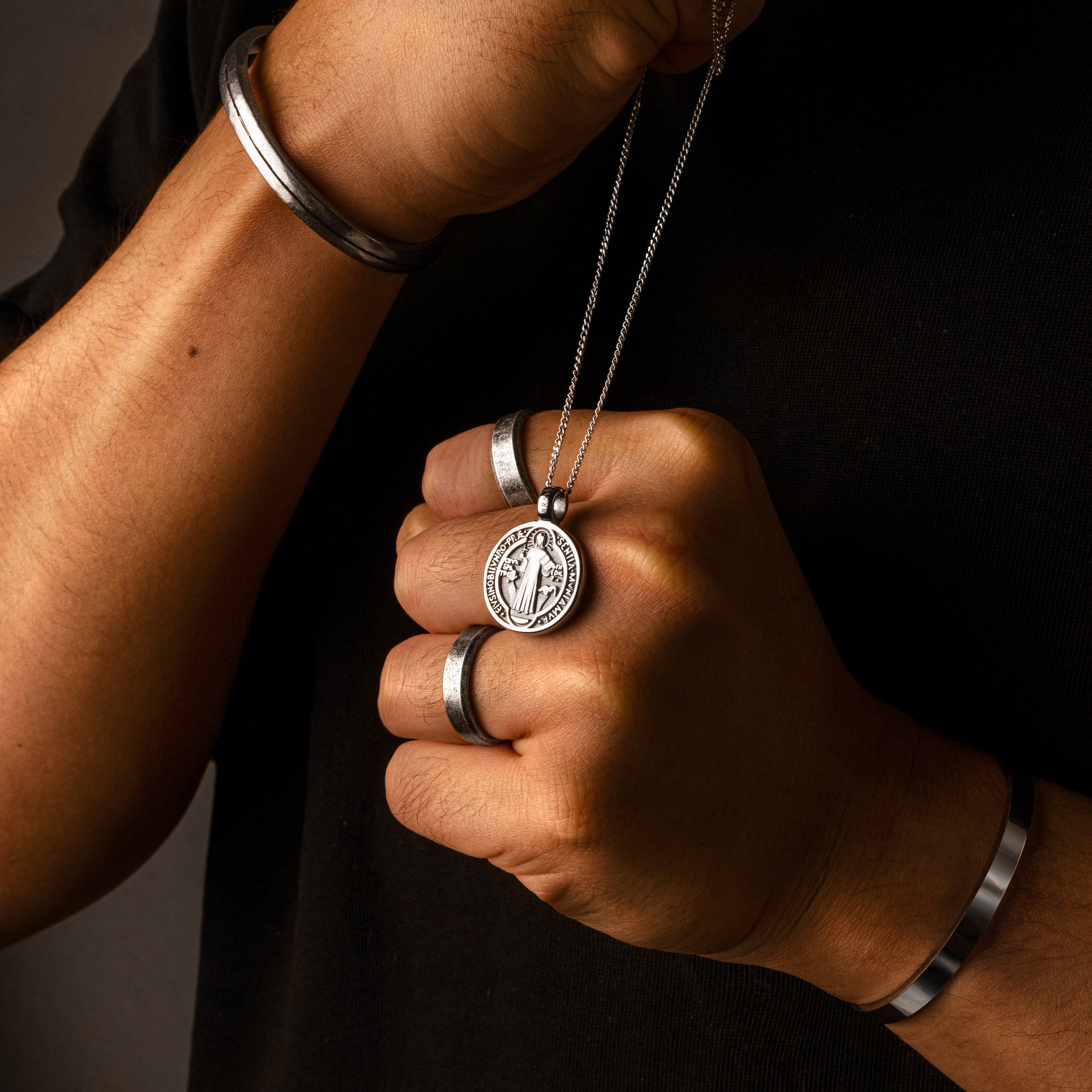 Anello Uomo BRAVE Fumo - Chiara Jewels