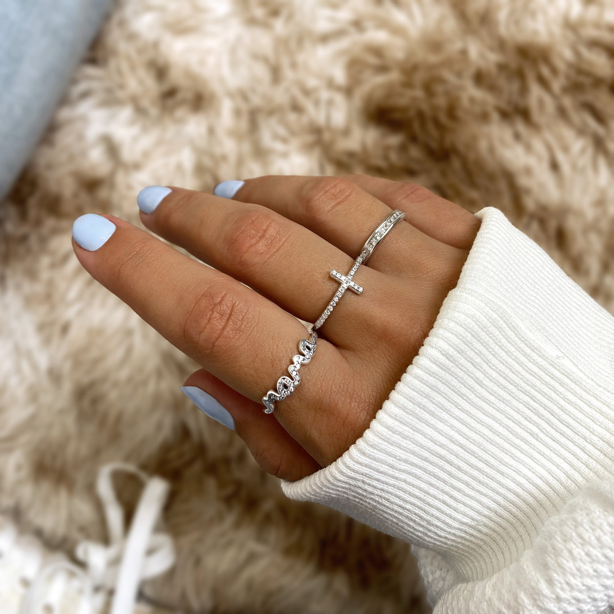 Anello Mama Strass - Chiara Jewels