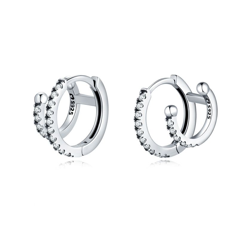 Orecchini Duo Cerchi - Chiara Jewels