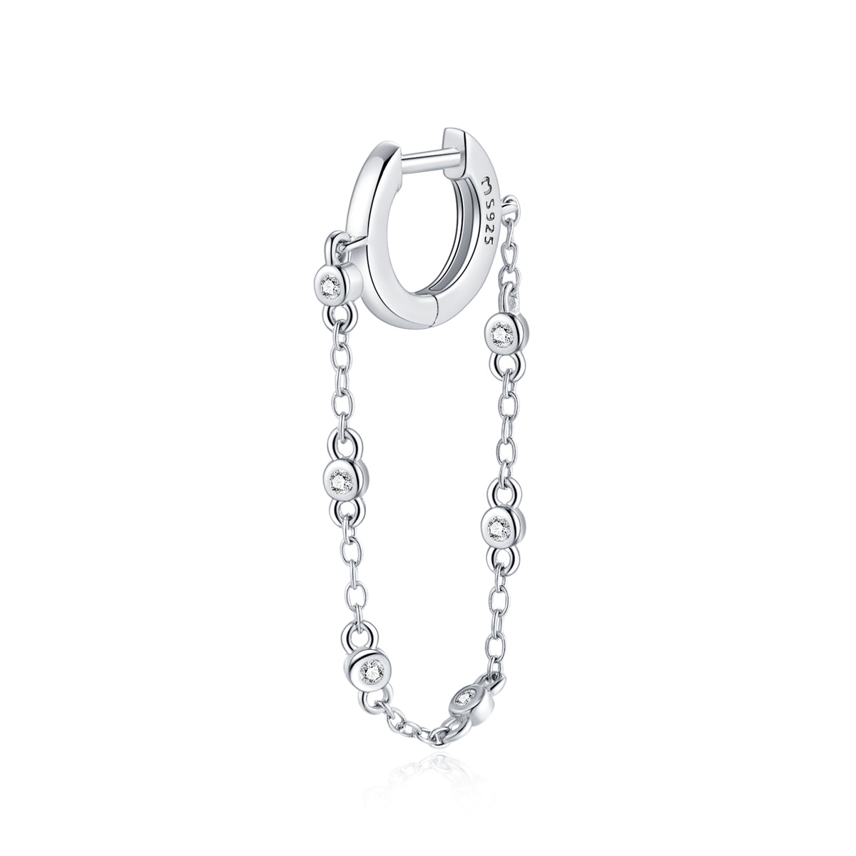 Orecchino Anello Incatenato - Chiara Jewels